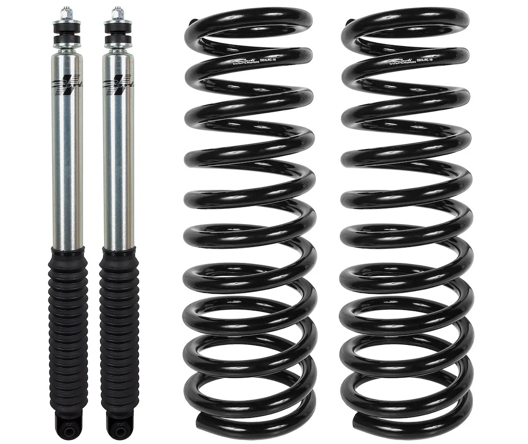 CS-DLEVEL-10-D – CARLI SUSPEN Leveling Kit Suspension, 3 Inch Lift Coil Spring With Front Coil Springs/ Front Shock A...